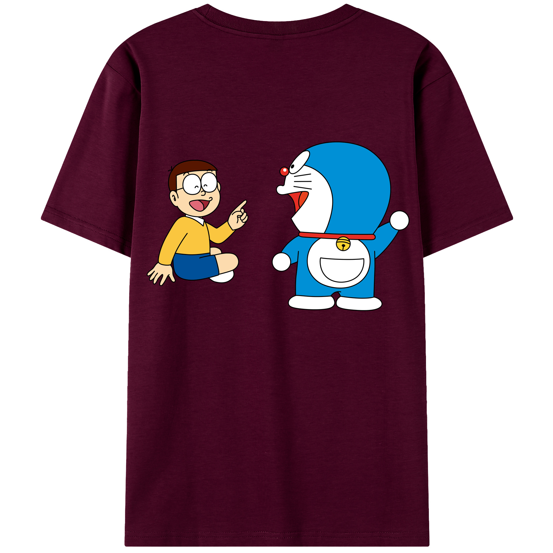 （画像用） ドラえもん Doraemon レディース半袖Tシャツ(バックプリント)